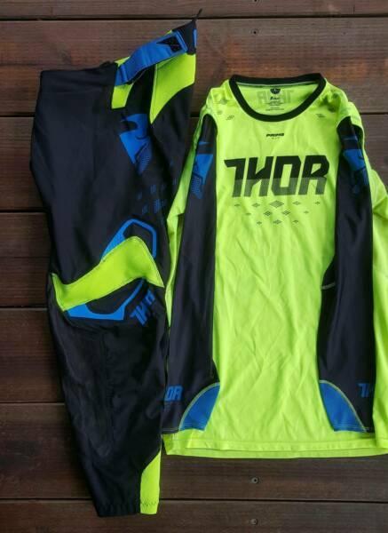 Motocross Thor 2018 Prime Fit Pants Size 32 Near new Free Jersey