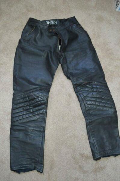 Motorcycle Leather Trousers
