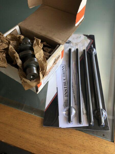 Harley screamin eagle twin cam cams & perfect fit pushrods 254e