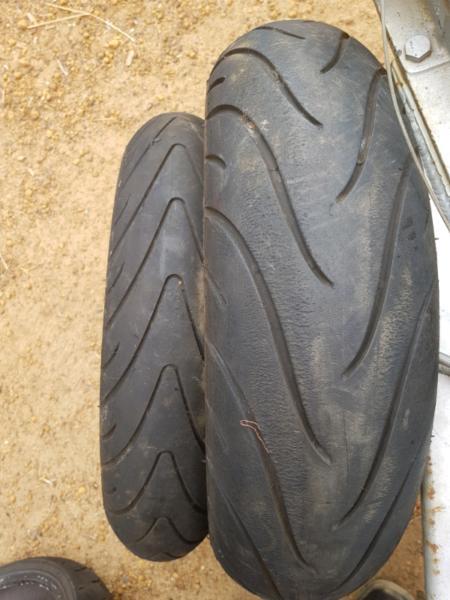 Motorcycle tyres, 2nd hand