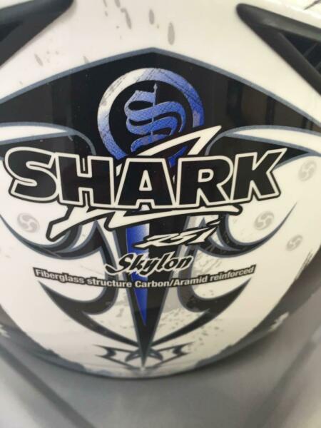 Motor Bike Helmet Shark brand as new