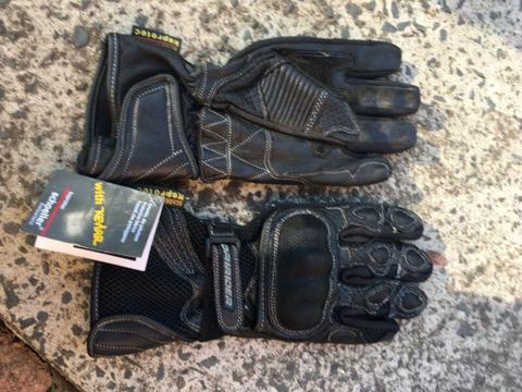 Motorcycle gloves mens small