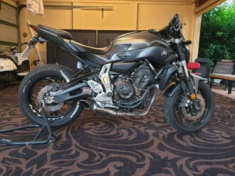 YAMAHA MT07 ABS With Lots of Extras