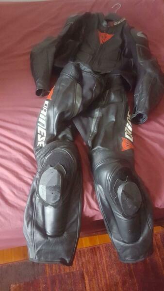 Dainese leather racing suite