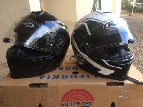 Motorcycle helmets HJC brand