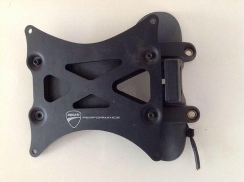 Ducati Diavel tail tidy licence plate holder