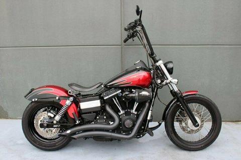 2012 Harley-Davidson FXDB Street Bob 1600CC Cruiser 1585cc