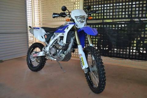 Yamaha WR450F 2012 set up for outback adventure