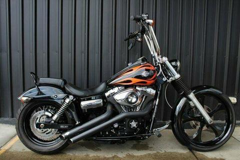 2010 Harley-Davidson FXDWG Wide Glide 1600CC Cruiser 1584cc