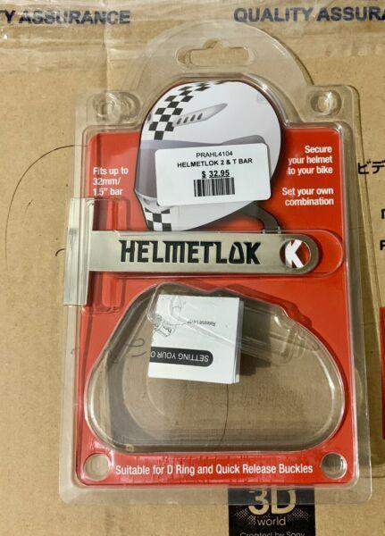 New Helmetlok Tbar motorcycle helmet lock