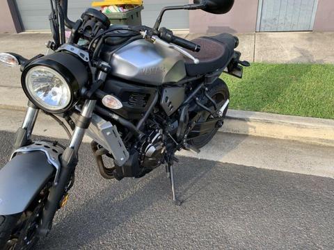 Yamaha XSR700 1 year old. Perfect condition
