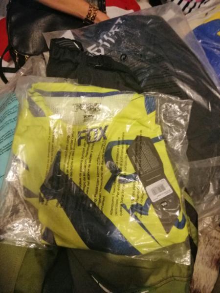 motocross gear fox shift brand new