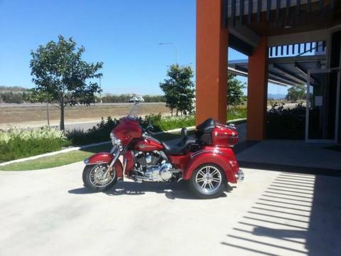 Harley Triglide Motorcycle