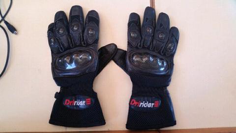 Dririder Ladies Motorcycle Gloves medium