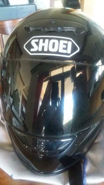 Shoei tz 1 black helmet