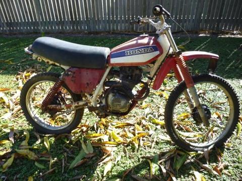 Wanted: wanted parts for a 1982 125xl honda
