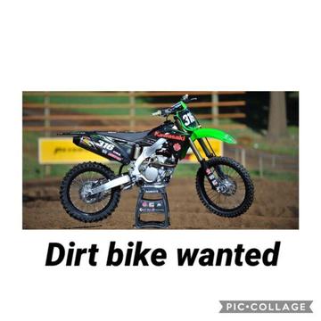 Wanted: Broken dirt bikes to restore