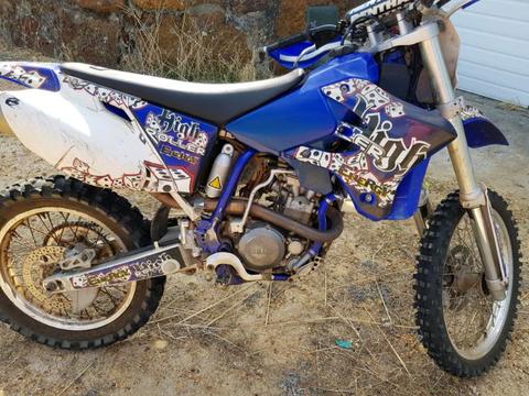 Wr250f 2003. can be licensed