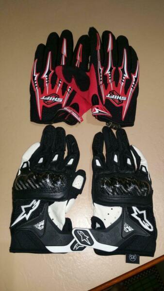 Alpinestar SMX-2 XS gloves brand new