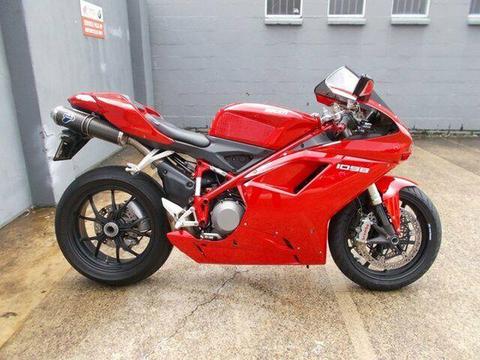 2008 Ducati 1098 1100CC Sports 1098cc