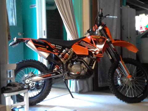Ktm 525 and kids buggy