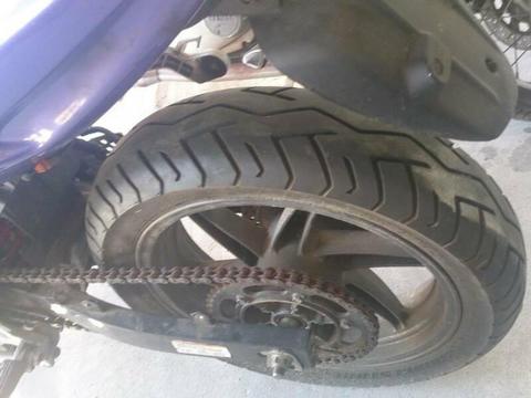 Hyosung GT250R Rear Mag Wheel w/ Rotor, G/C 75% tyre. ONLY $140