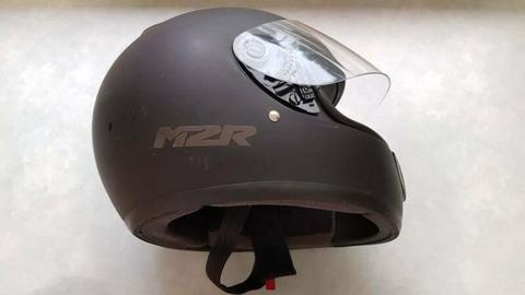 Used M2R Full Face Motor bike helmet