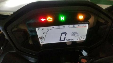 Honda CBR500R 2018 Damaged with low 3857km Bare engine