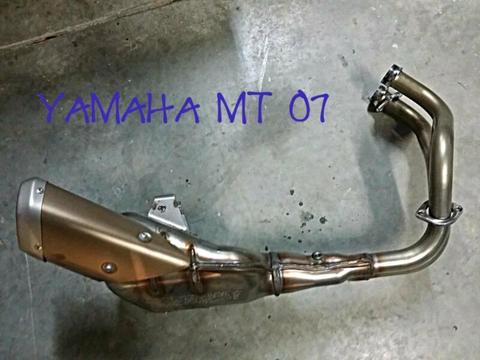 YAMAHA MT07 EXHAUST