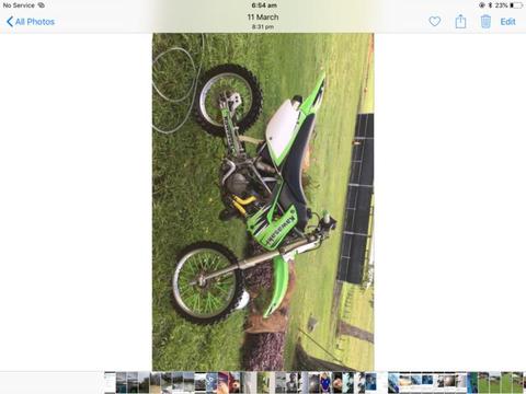 Kx85 small wheel in great condition