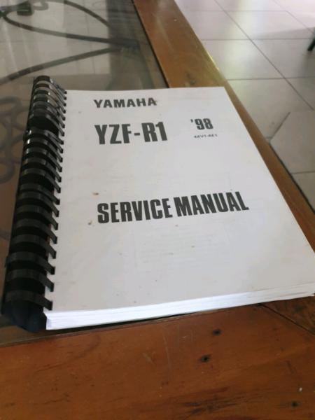 Yamaha r1 full workshop manual