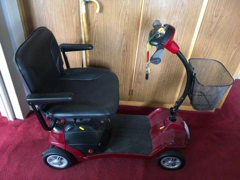 Small, almost new, Mobility Scooter