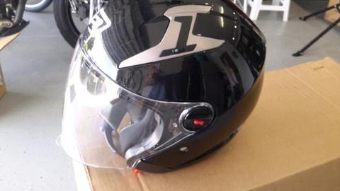 Ajays motorcycle helmet, near new