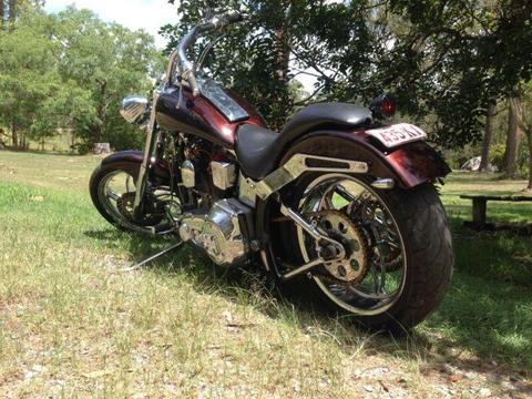 Harley Davidson custom soft tail