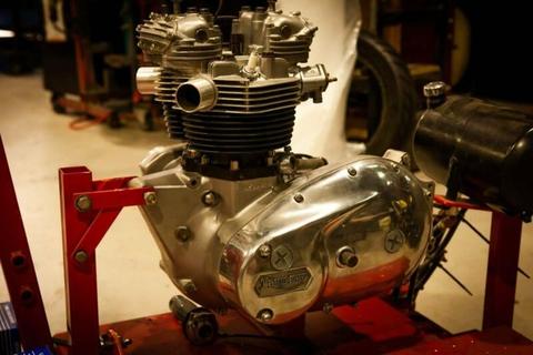 Triumph 750cc T140E completely rebuilt ready to install