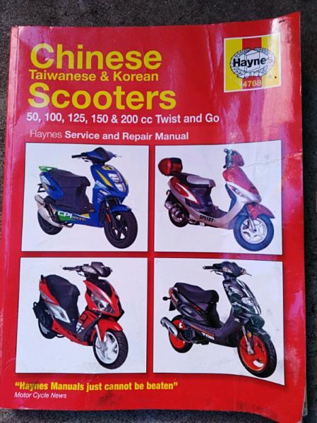 scooter/moped service and repair manual