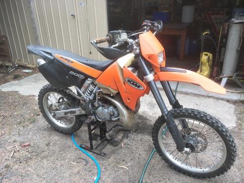 KTM 200exc 2001