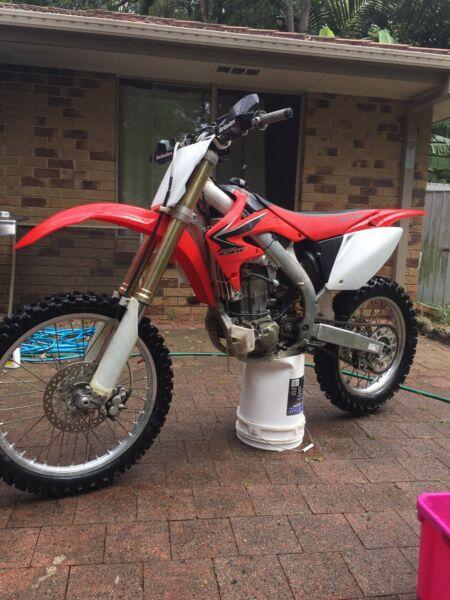 2008 CRF450R 114 hours