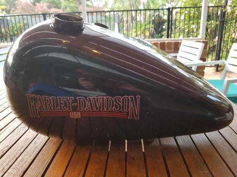 Genuine Harley Davidson fatbob petrol tank