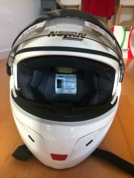 Nolan N102 full face crash helmet size small. Never used