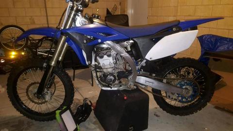 yzf250 2010 28 hours since new heaps of upgrades