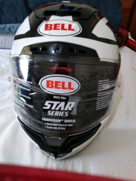 Bell pro star ece2205 motorcycle helmet