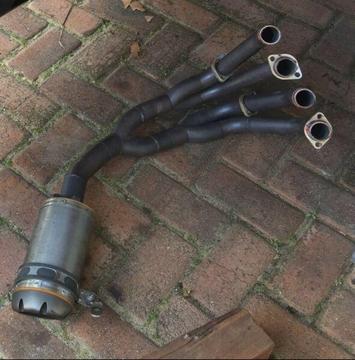 Two Brothers full exhaust for Yamaha R6