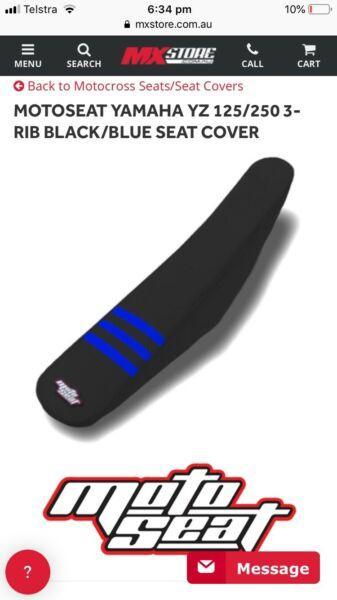 Yz125/250 seat cover