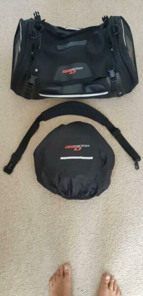 Motorcycle tail bag luggage