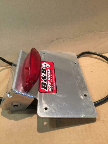 DRZ400 B&B Tail Tidy - number plate holder