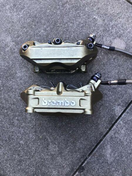 Brembo dual brake caliper