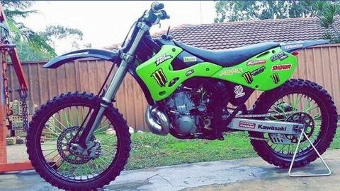 99 kx250 2 stroke