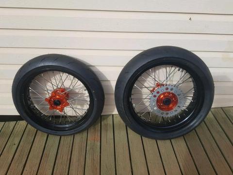 KTM motard wheels