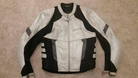 SHIFT Leather Motorcycle Jacket Ladies or Small Mens